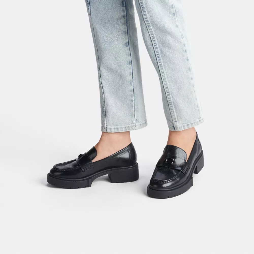 Coach Platform Loafer Like-New